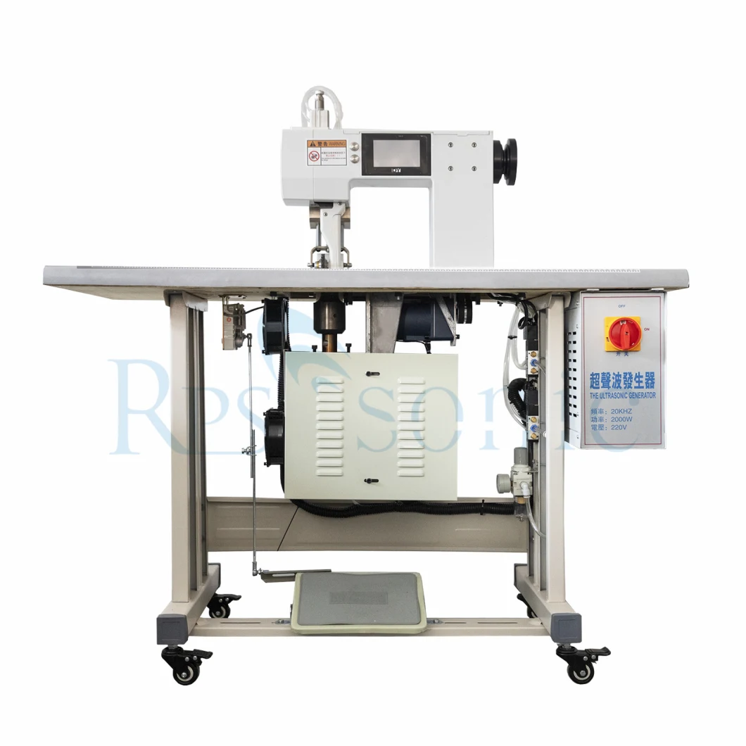 TPU Film 20kHz Ultrasonic Sewing Machine with Rotary Horn