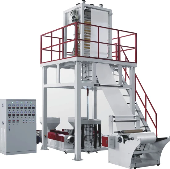 Hochgeschwindigkeits-Coextrusions-ABA-Folienblasmaschine PLA/HDPE/LDPE/EVA/Pbat