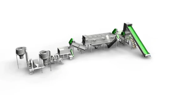 PP/PE/HDPE/LDPE/LLDPE/BOPP/CPP Abfall-Plastikfolienbeutel, die Waschmaschine und Recyclingmaschine zerkleinern